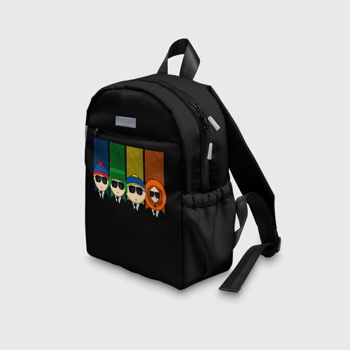 Детский рюкзак 3D с принтом South Park, вид сбоку #3