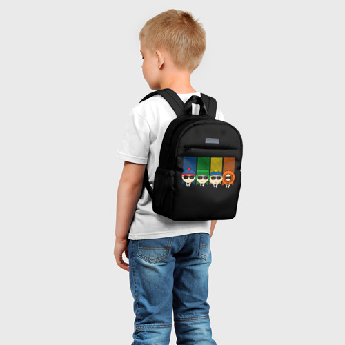 Детский рюкзак 3D с принтом South Park, фото на моделе #1