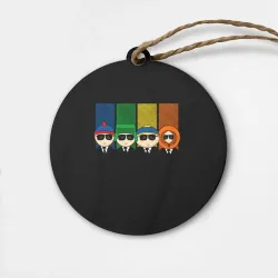 Деревянная игрушка круг South Park