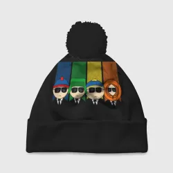 Шапка 3D c помпоном South Park