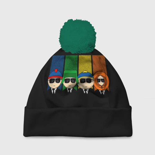 Шапка 3D c помпоном South Park