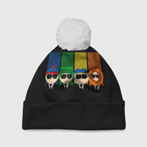 Шапка 3D c помпоном South Park