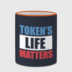 Кружка с полной запечаткой Tokens life matters - фото 2