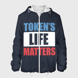 Мужская куртка 3D Tokens life matters