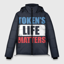 Мужская зимняя куртка 3D Tokens life matters