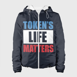 Женская куртка 3D Tokens life matters