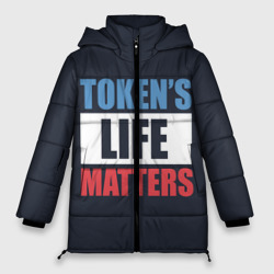 Женская зимняя куртка Oversize Tokens life matters