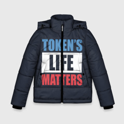 Зимняя куртка для мальчиков 3D Tokens life matters