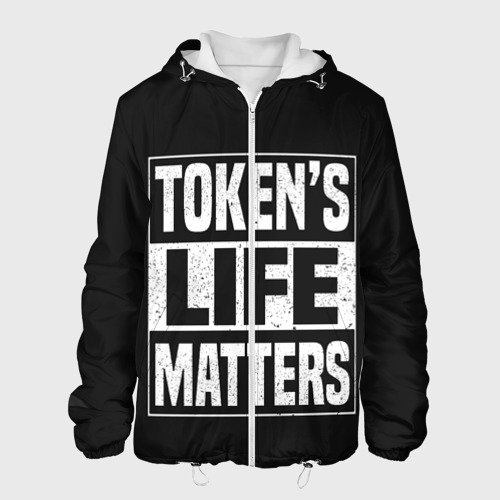 Мужская куртка 3D Tokens life matters, цвет 3D печать