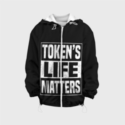 Детская куртка 3D Tokens life matters