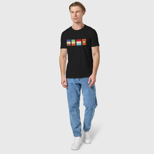 Мужская футболка хлопок Южный Парк South Park, цвет черный - фото 5