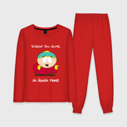 Женская пижама с лонгсливом хлопок Южный Парк South Park