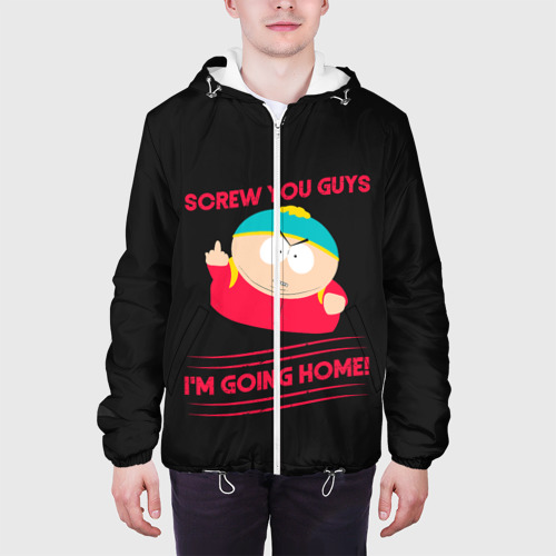Мужская куртка 3D Cartman, цвет 3D печать - фото 4