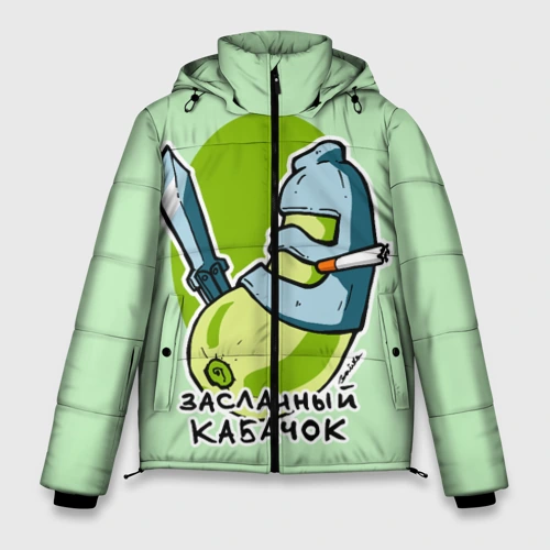 Мужская зимняя куртка 3D Засланный кабачок
