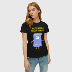 Женская футболка хлопок South Park, Полотенчик - фото 2