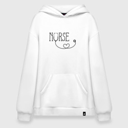 Худи SuperOversize хлопок Nurse