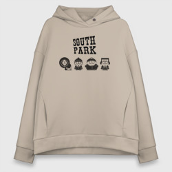 Женское худи Oversize хлопок South Park