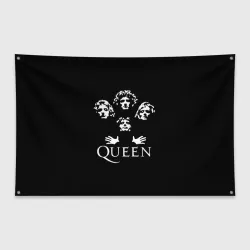 Флаг-баннер Queen Квин +на спине
