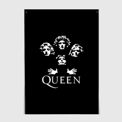 Постер Queen Квин +на спине