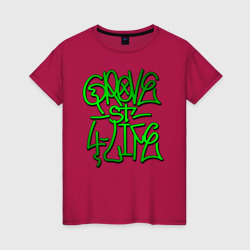 Женская футболка хлопок GTA Tag Grove