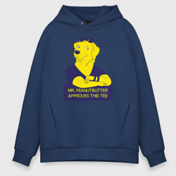 Мужское худи Oversize хлопок Mr. Peanutbutter