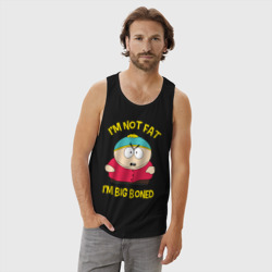 Мужская майка хлопок Картман не толстый - фото 2