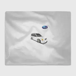 Плед 3D Subaru forester Субару Форестер