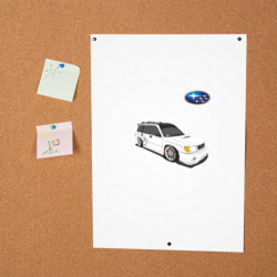 Постер Subaru forester Субару Форестер - фото 2