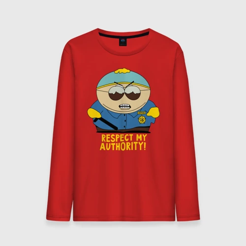 Мужской лонгслив хлопок South Park, Эрик Картман
