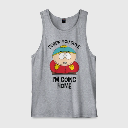 Мужская майка хлопок South Park, Эрик Картман