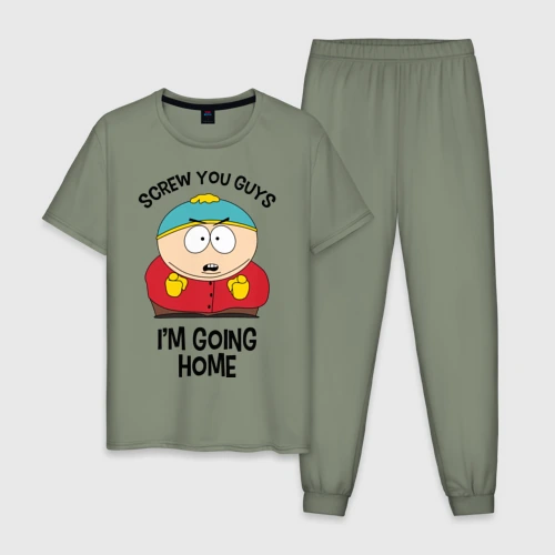 Мужская пижама хлопок South Park, Эрик Картман