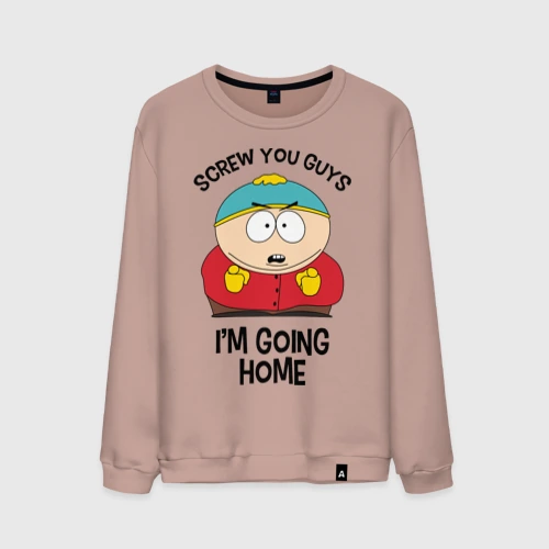 Мужской свитшот хлопок South Park, Эрик Картман
