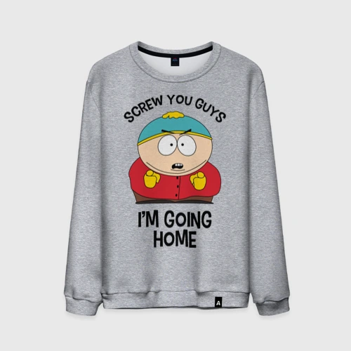 Мужской свитшот хлопок South Park, Эрик Картман