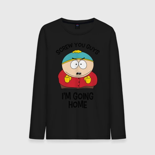 Мужской лонгслив хлопок South Park, Эрик Картман