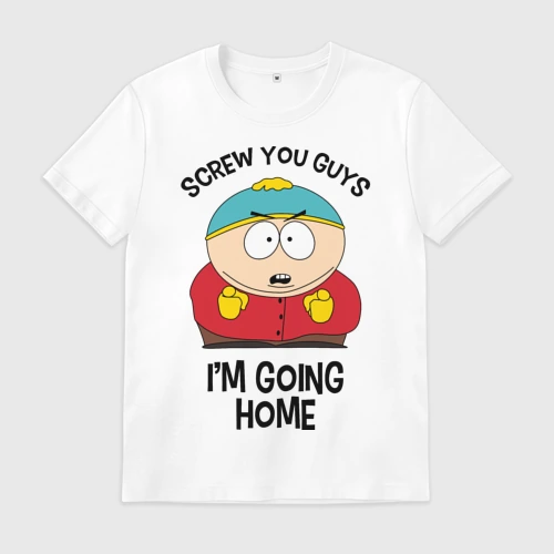 Мужская футболка хлопок South Park, Эрик Картман