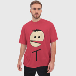 Мужская футболка oversize 3D South Park Терренс Косплей - фото 2