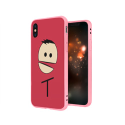 Чехол для iPhone X матовый South Park Терренс Косплей - фото 2