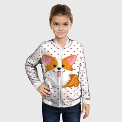 Детский бомбер 3D Корги - фото 2