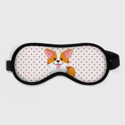 Маска для сна 3D Корги