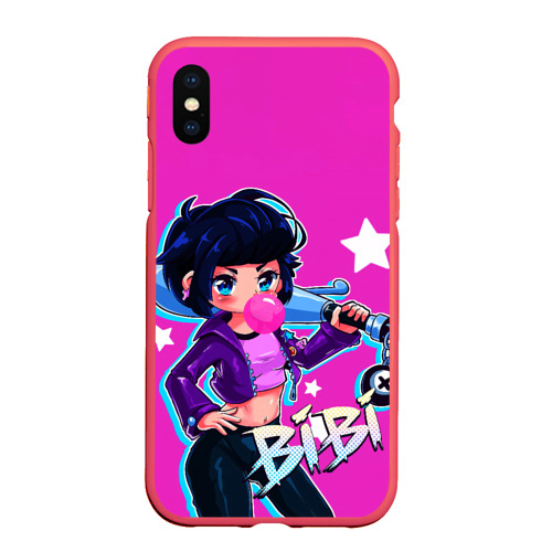 Чехол для iPhone XS Max матовый BIBI Фото 01 Чехол для iPhone XS Max матовый BIBI Фото 01