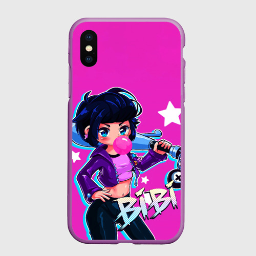 Чехол для iPhone XS Max матовый BIBI Фото 01 Чехол для iPhone XS Max матовый BIBI Фото 01