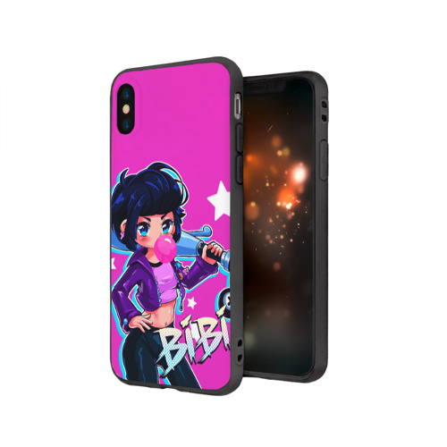 Чехол для iPhone X матовый BIBI Фото 01 Чехол для iPhone X матовый BIBI Фото 01