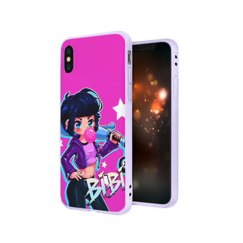 Чехол для iPhone X матовый BIBI Фото 01 Чехол для iPhone X матовый BIBI Фото 01