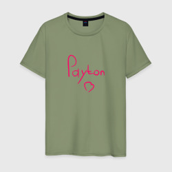 Мужская футболка хлопок Payton Moormeier сердце