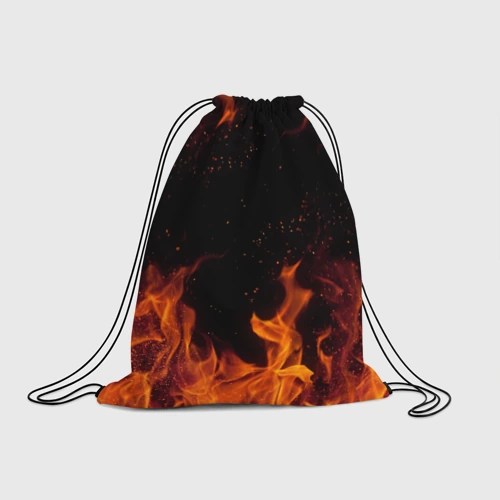 Рюкзак-мешок 3D Огонь fire