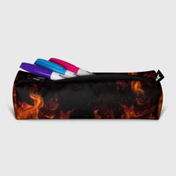 Пенал школьный 3D Огонь fire - фото 2