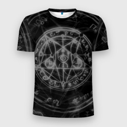 Мужская футболка 3D Slim Пентаграмма pentagram