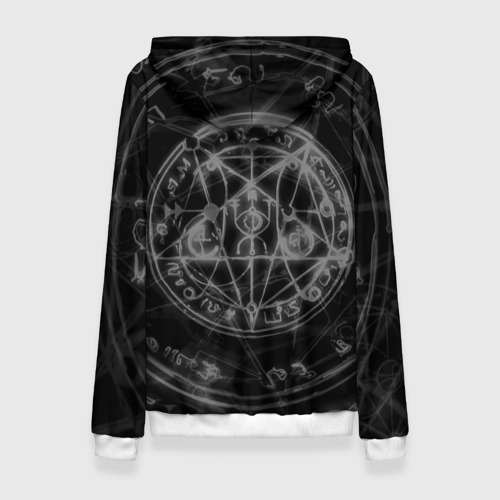 Женская толстовка 3D Пентаграмма pentagram, цвет 3D печать - фото 2