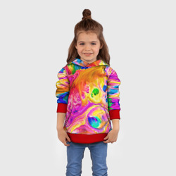 Детская толстовка 3D Tie dye яркие краски - фото 2