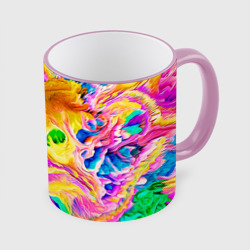 Кружка с полной запечаткой Tie dye яркие краски - фото 2